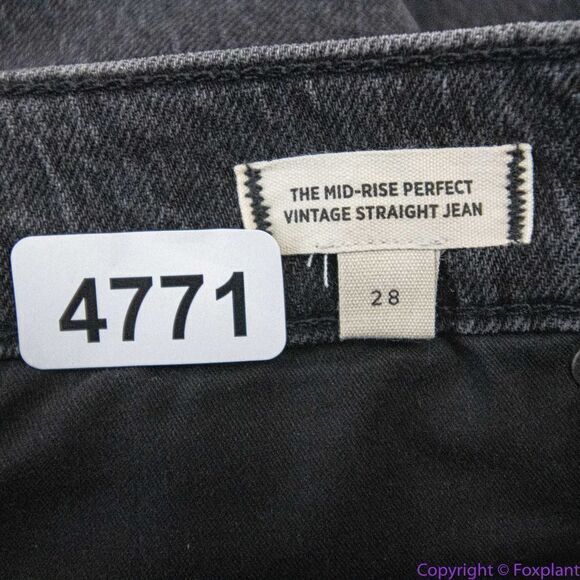 NEW Madewell The Mid-Rise Perfect Vintage Straight Jean in Rosella Wash, 28 - Picture 14 of 16